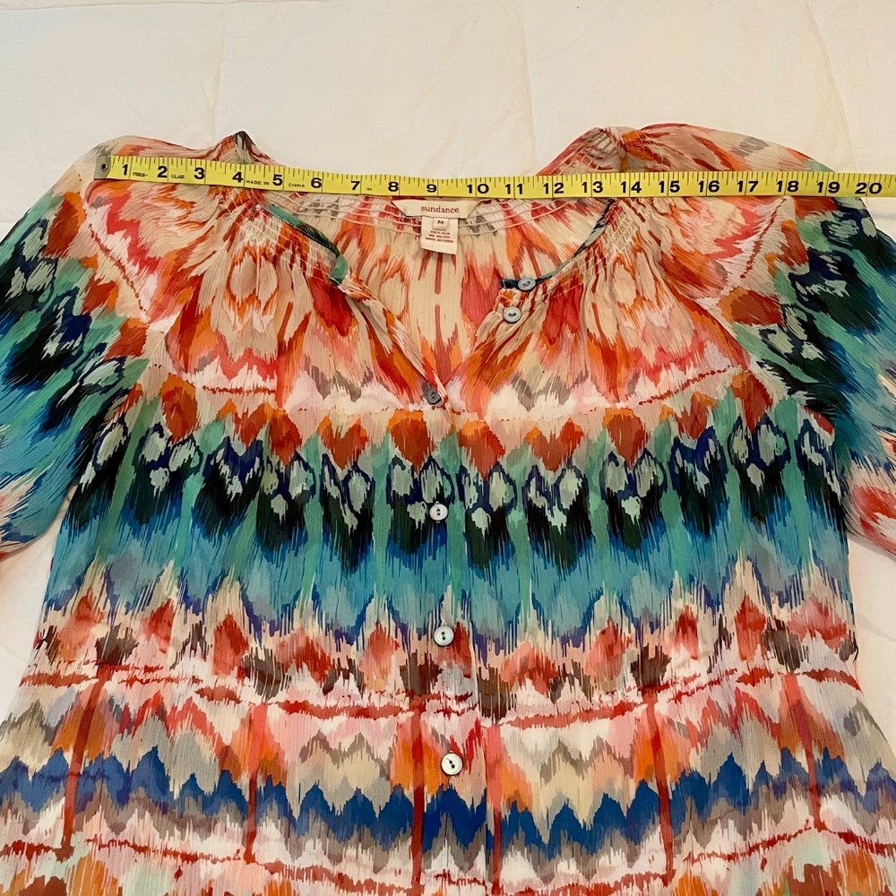 Sundance Silk Blouse - Picture 7 of 10